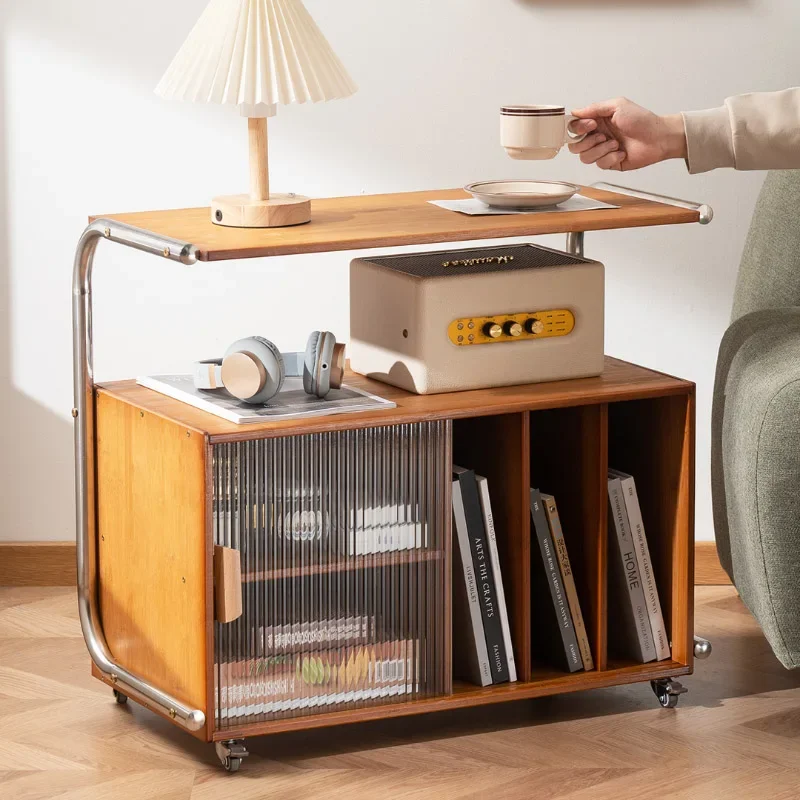 Мобильный диван кофейный столик маленькая тележка боковой шкаф для гостиной