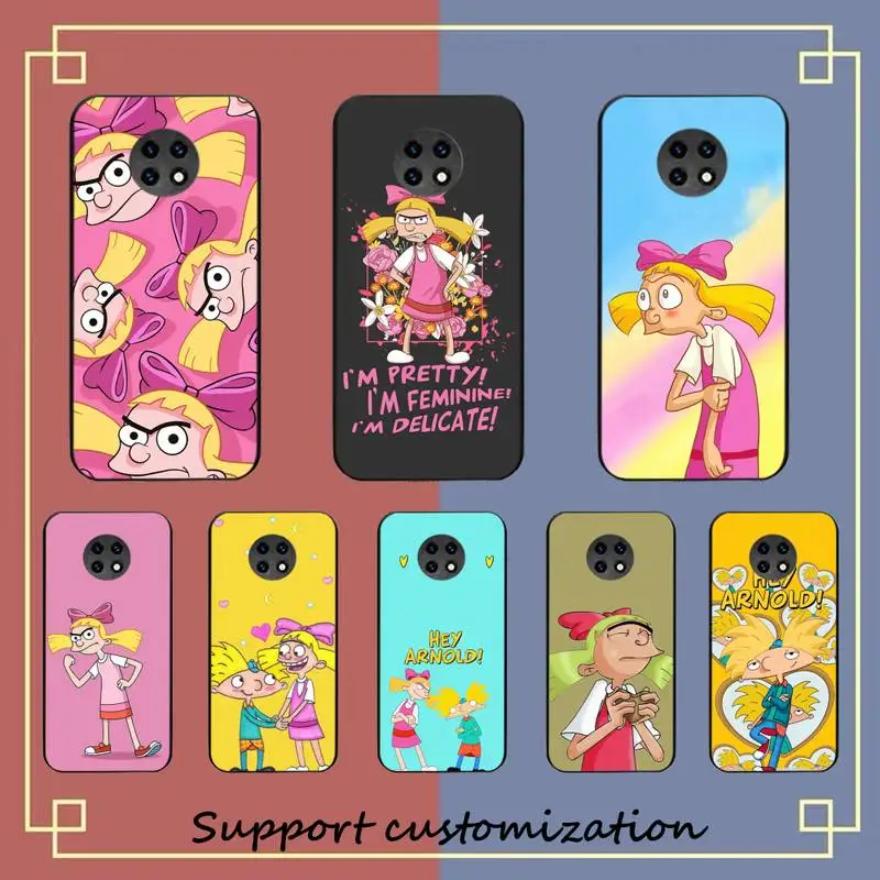 

Hey Arnold Phone Case For Xiaomi Redmi Note 8A 7 5 Note 8pro 8T 9Pro TPU Coque for note 6pro