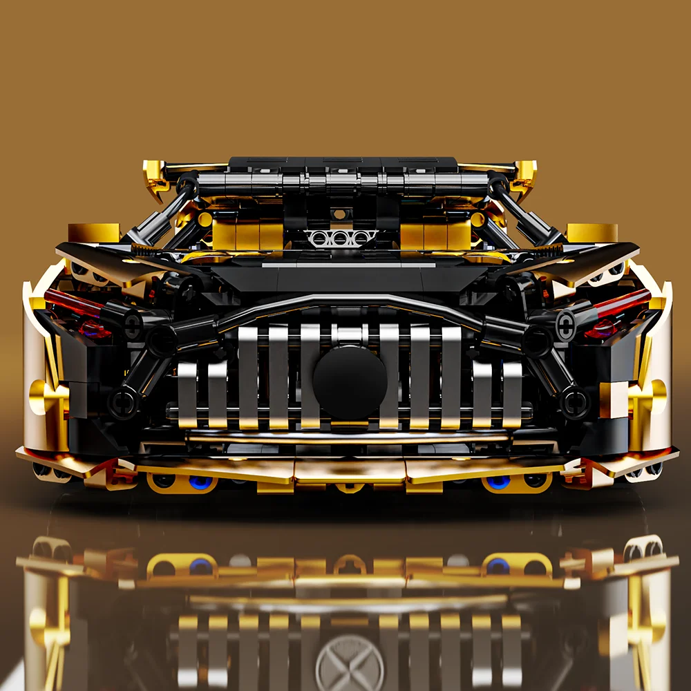 1:14 MOC Строительный Набор Модель Гоночного Автомобиля 1466 Шт. Спортивный