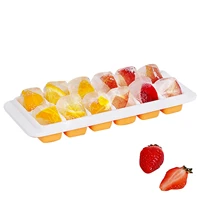ice cube molds reusable silicone ice cube trays with removable lid square ice maker for homemade coffee tea wines whiskey