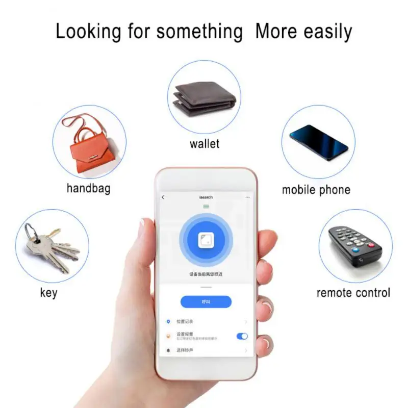 

Phone Key Tracking Gps Tracker Portable 90db Anti-loss Device Positioning Tracking Bluetooth Tracker Smart Device