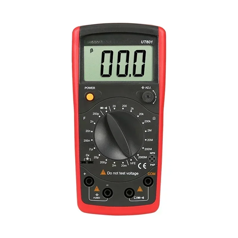 Фото Для UNI-T UT601/UT603 Измеритель индуктивности и емкости LCR Метр Сопротивление емкости Конденсаторы Транзистор Диодный тестер №1