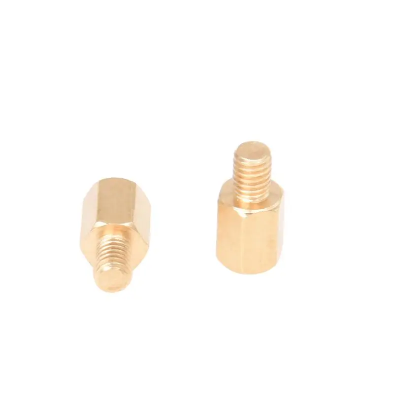 

20 Pcs PC PCB Motherboard Brass Standoff Hexagonal Spacer M3 6+4Mm