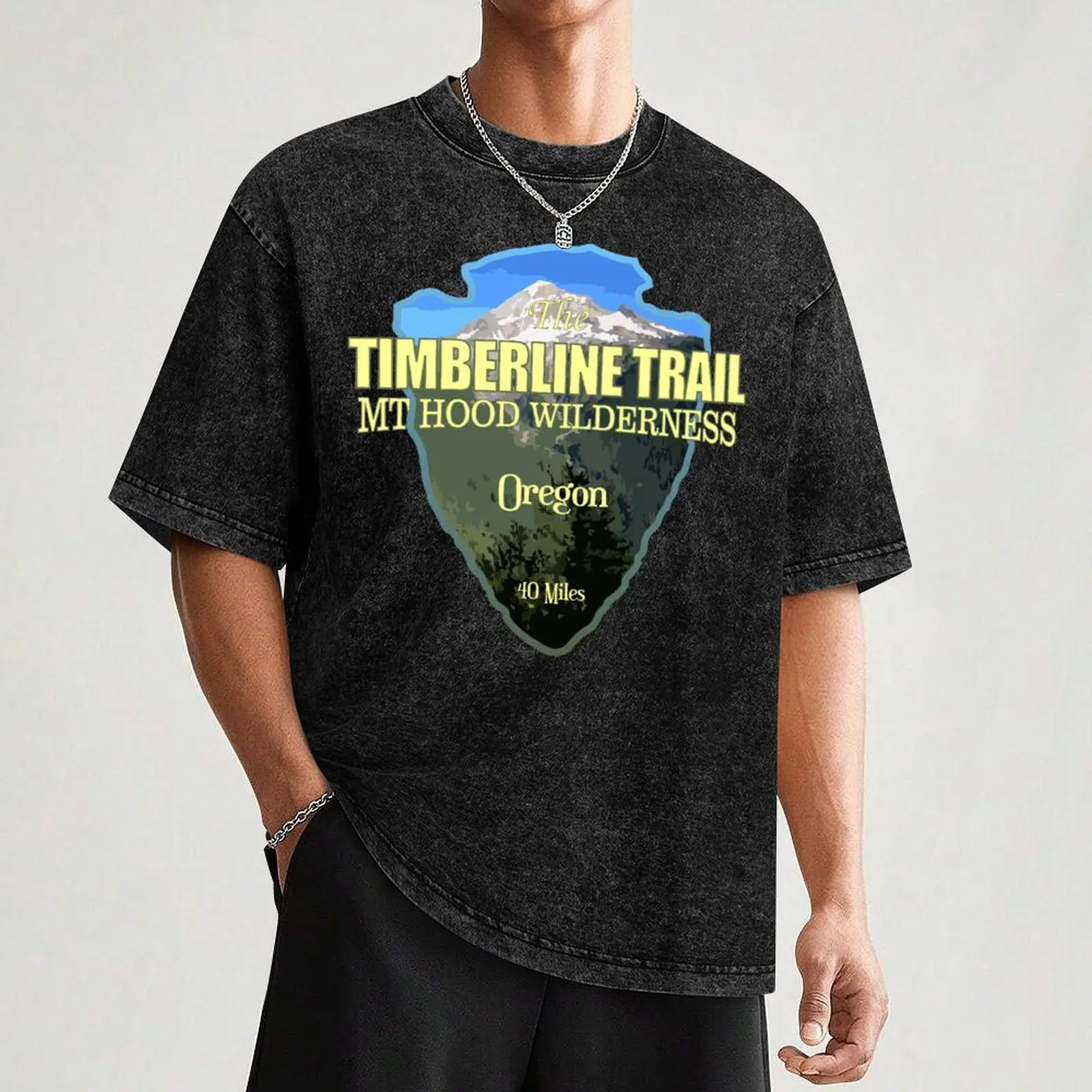Футболка Timberline Trail (arrowhead) с рисунком футболка по индивидуальному заказу тяжелые