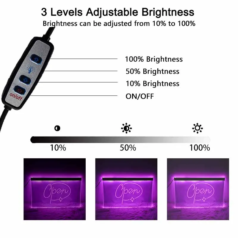 Маникюрный салон 3D резьба неоновая вывеска светодиодная бизнес для салона