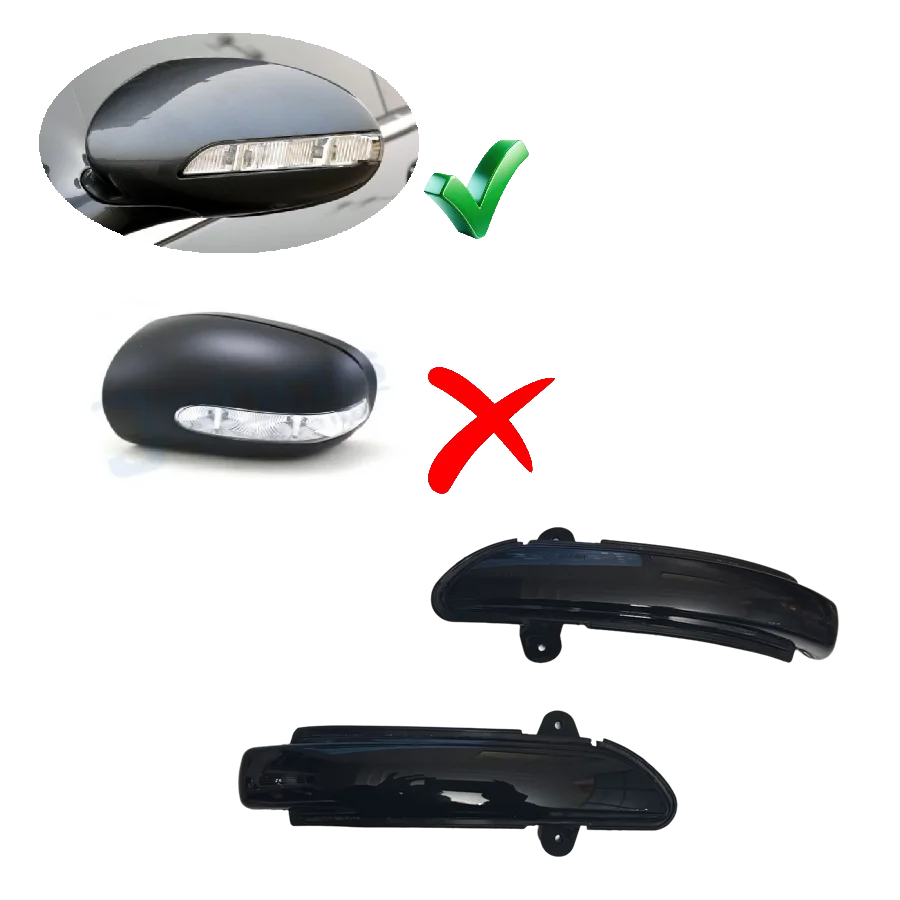 

Для Mercedes Benz E320 E350 E550 E63 W211 2006 2007 2008 2009 динамический светодиодный мигающий индикатор бокового зеркала указатель поворота лампа