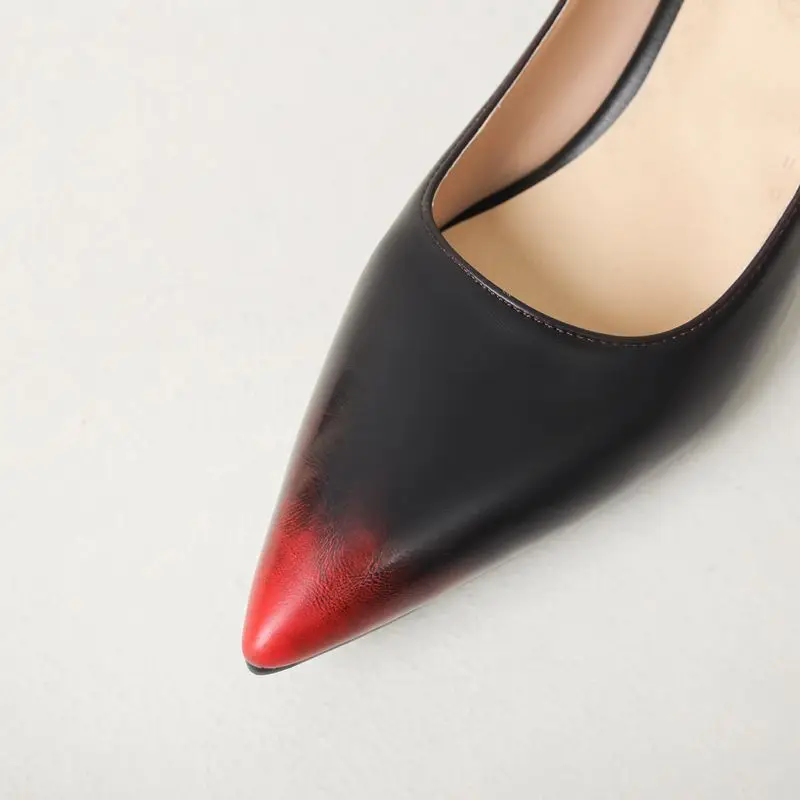 SIMLOVEYO Модные женские туфли-лодочки 31 32 Острый носок Маленький каблук 6 5 см Слипоны