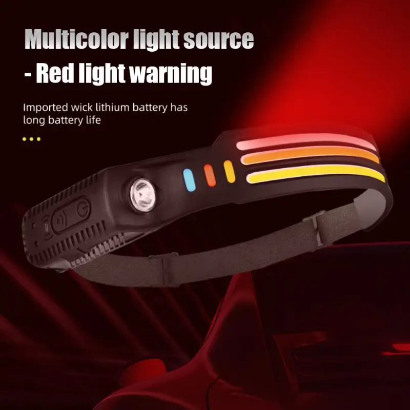 

Portable Headlight Outdoor Mini Headlamps COB LED Headlight 3 Modes Mini Head Lamp Camping Hiking Fishing Night Cycling