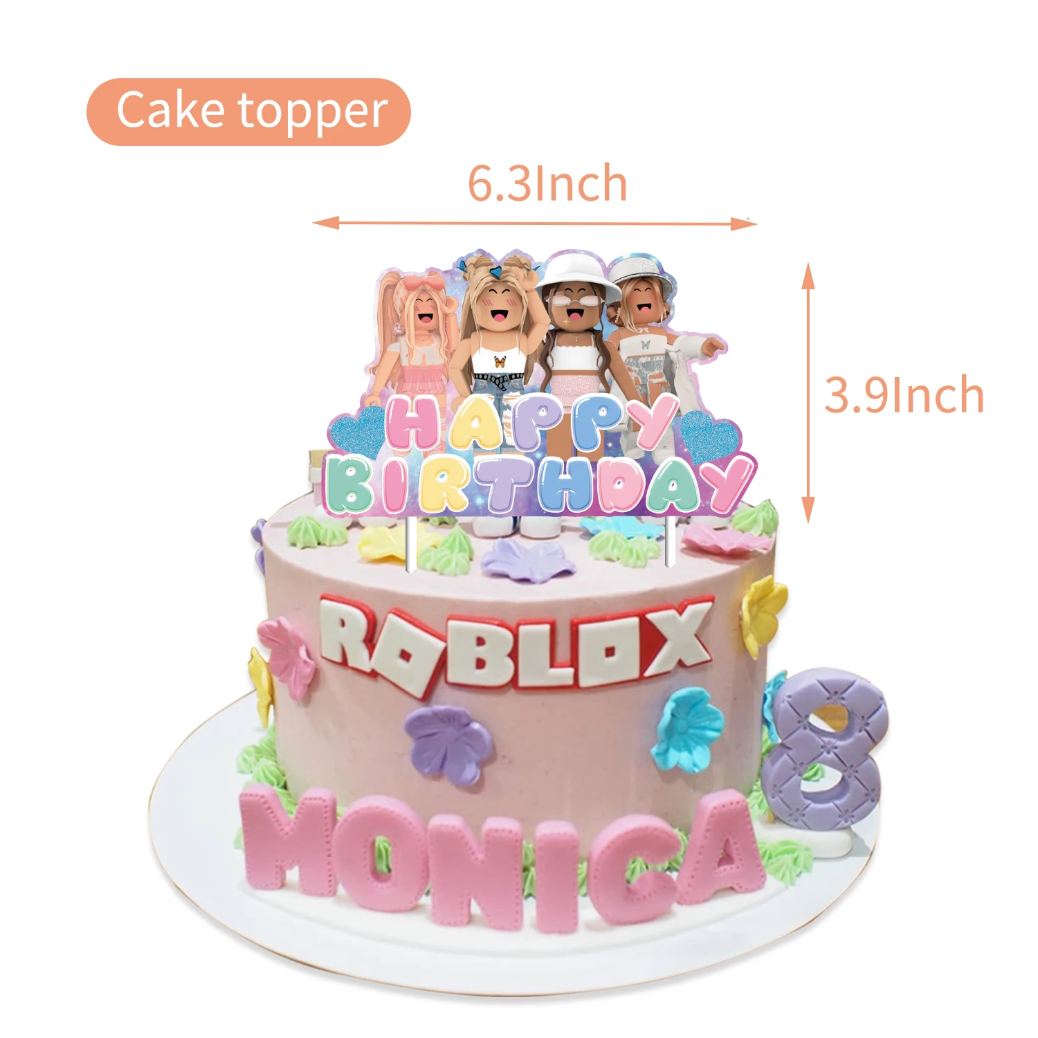 Скидка Розовый Robloxs, день рождения, строительные блоки, игровой тематический счастливый одноразовый баннер для девочек, воздушный шар, детский пра... Скидка Розовый Robloxs, день рождения, строительные блоки, игровой тематический счастливый одноразовый баннер для девочек, воздушный шар, детский пра...