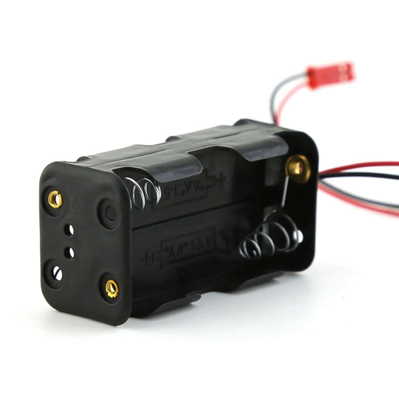 12 упаковок 6 В 4XAA батарейный контейнер чехол-держатель коробка JST Plug Receiver для HSP