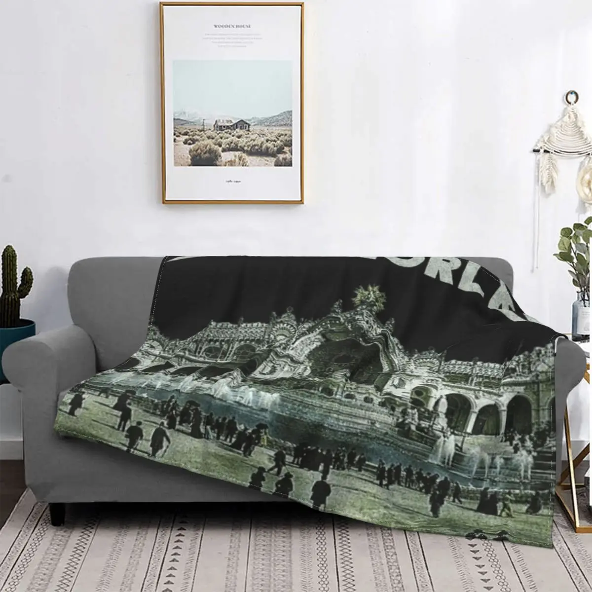 Флисовое одеяло Old World Tartarian History Architecture