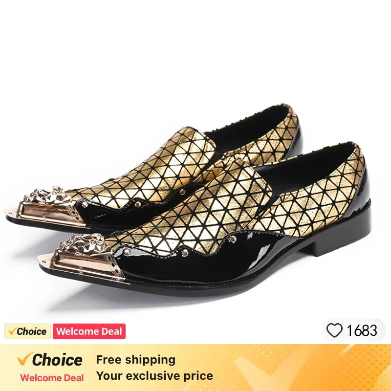 Туфли мужские кожаные с острым носком роскошные дизайнерские деловые