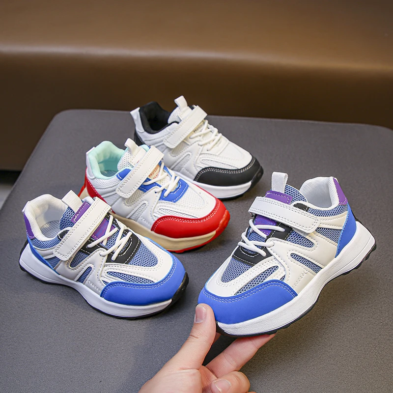 

Spring Autumn Kids Shoes Baby Boys Girls Children's Casual Sneakers Breathable Soft Anti-Slip Running Sports Shoes Size 27-37