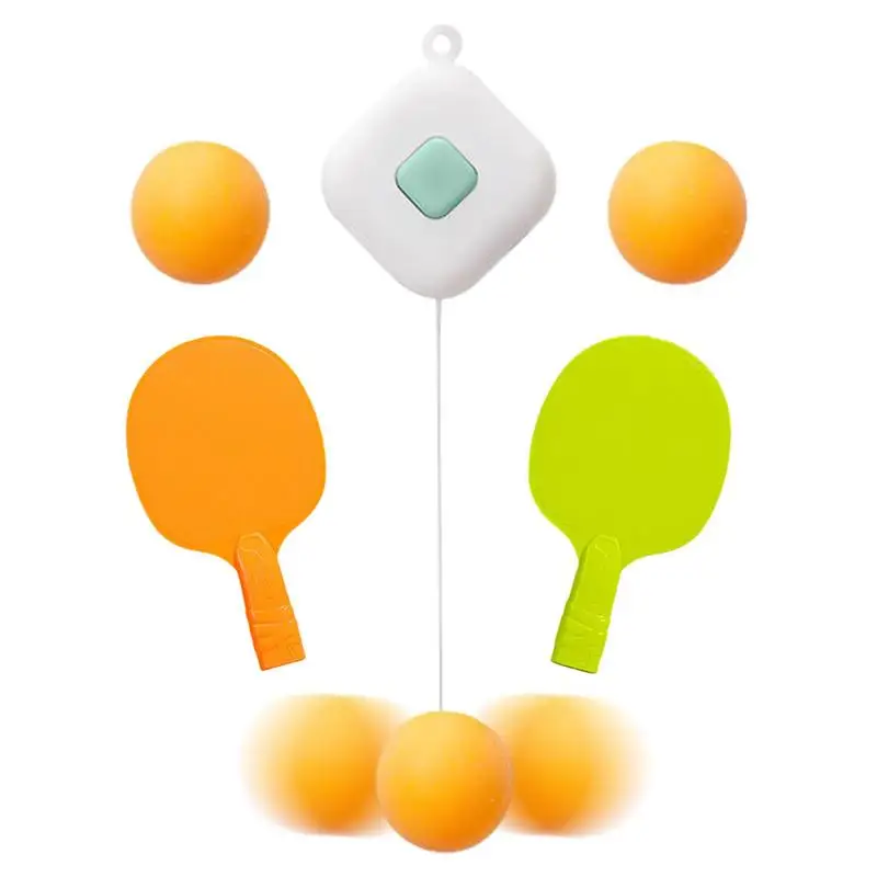 

Suspended PingPong Trainer Indoor Table Tennis Self-training Set Parent-child Interaction Toy Sparring Hand-Eye Coordination