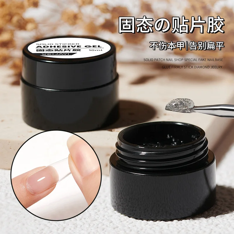 

15ml Strong Solid Adhesivec Diamonds Gel For Nail Art Fake Nail UV Professionals Flase Nails Glue For Manicure Supplies