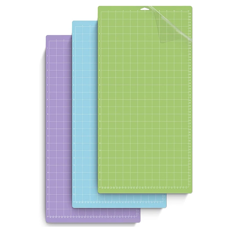 

Adhesive Replacement Cutting Mat For Maker 3/Maker/Explore 3/Air 2/Air/One 12X24 Inch Variety 3Pack