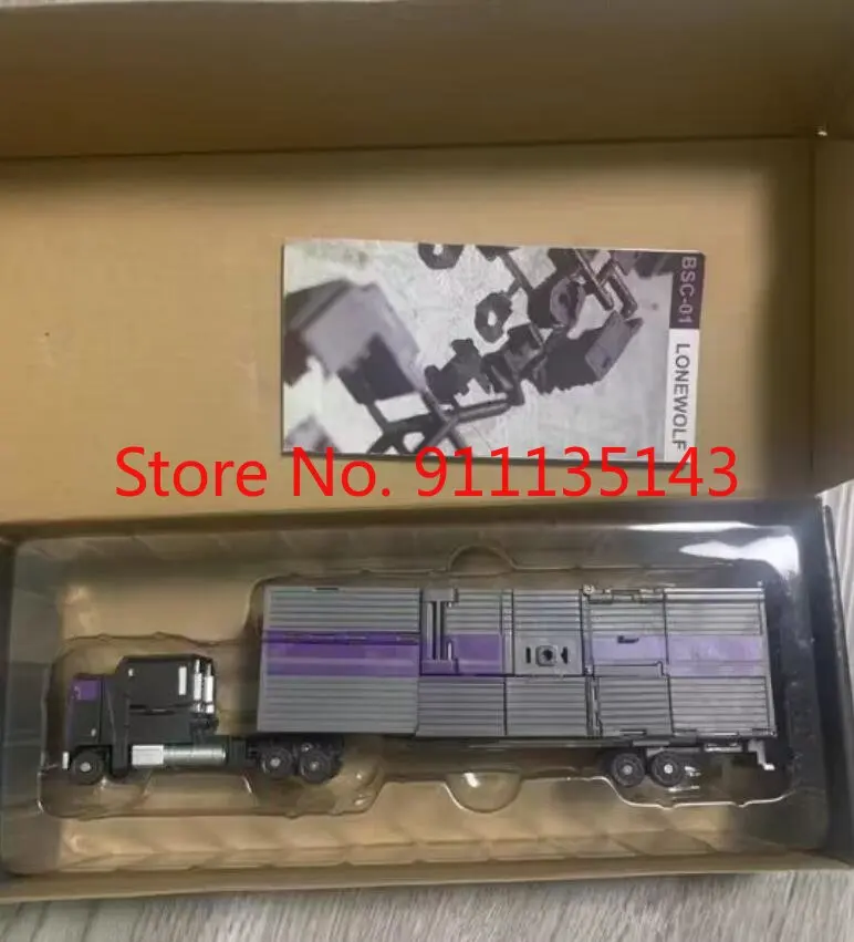 

Bold Forms Bsc-01 Lonewolf Motormaster Transformation Toys hobby collection Action Figure Robot Toy