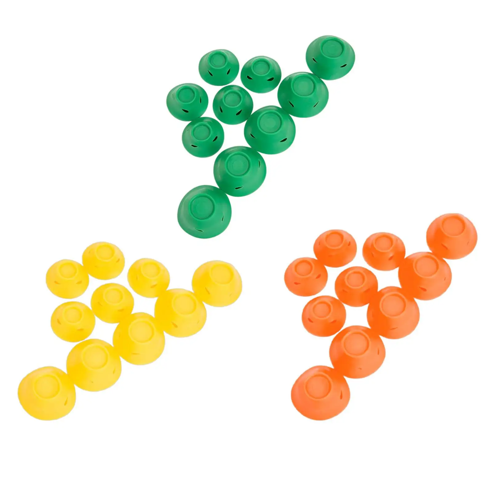 

10 шт., силиконовые бигуди для волос