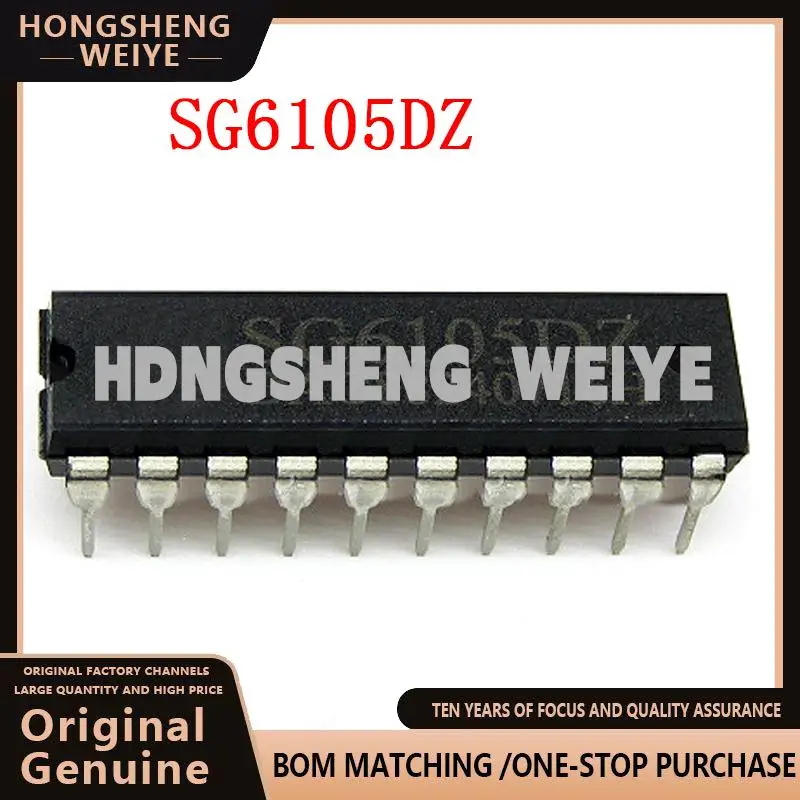 100% Новинка 2 шт./лот SG6105DZ SG6105D SG6105 DIP20