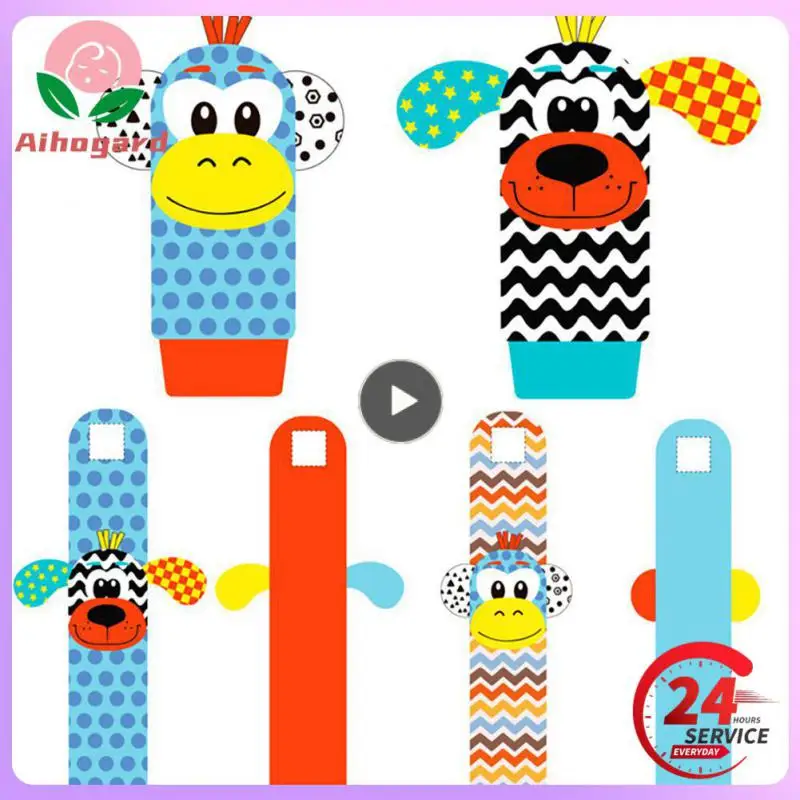 

1~10PCS Breathable Kids Socks Powerful Newborn Rattle Toys Cotton Sweat-absorbing Baby Rattle Socks Plush Socks