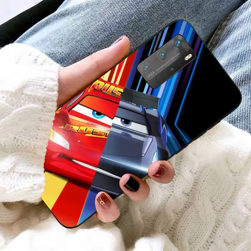 Disney Cars Lightning McQueen 95 Phone Case for Huawei P30 40 20 10 8 9 lite pro plus Psmart2019 images - 6