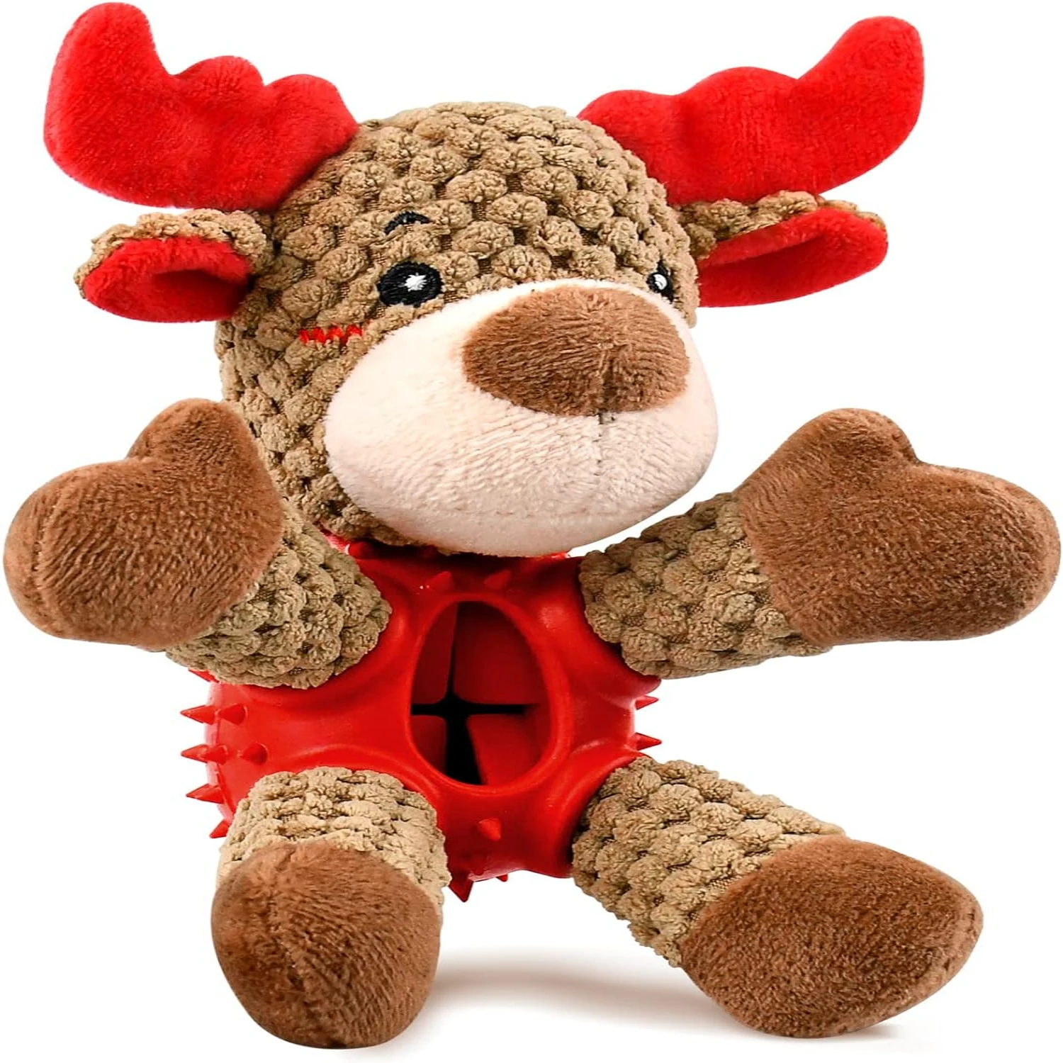 Игрушки для собак из индейки на День Благодарения прочные резиновые пищалки