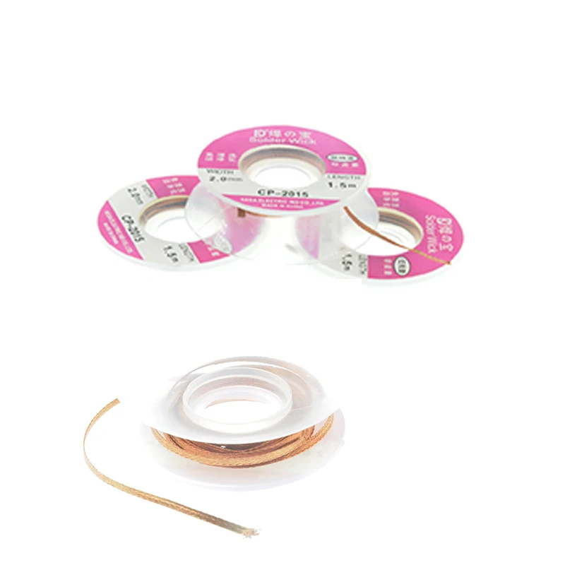 Оплетка для удаления припоя 5 шт. футов 2 0 мм | Инструменты