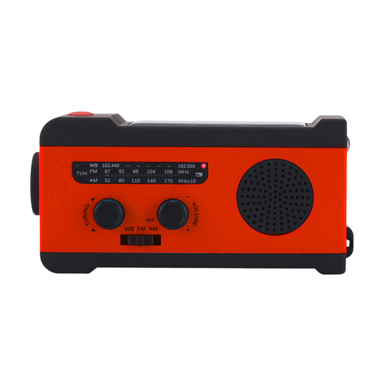 

Emergency Solar Radio Hand Crank Weather Radio For Emergency Battery Powered AM/FM/NOAA Weather Alert Radio For Outdoor Camping