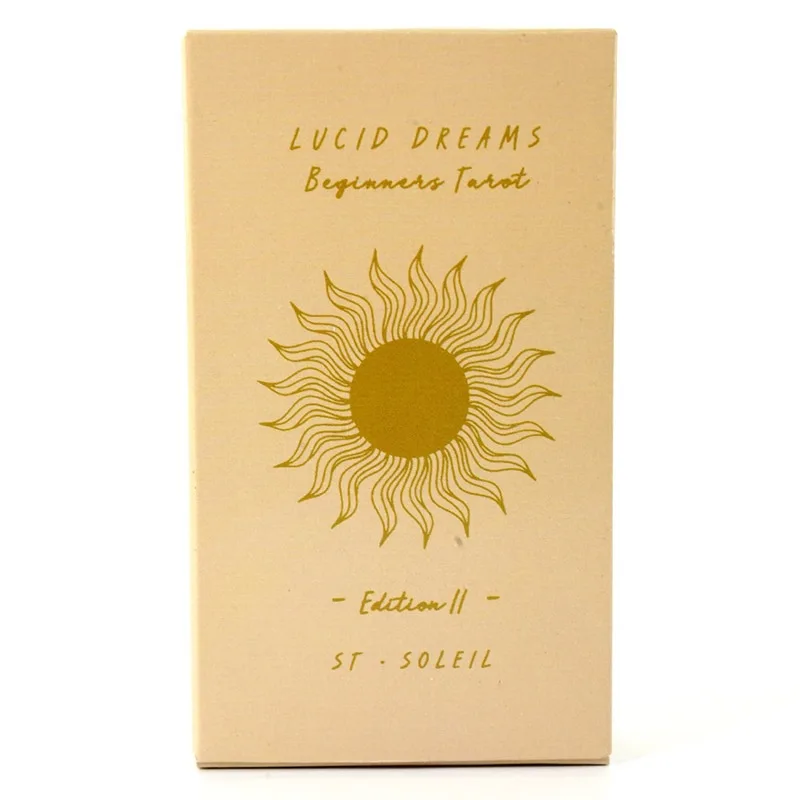 

New English Card Deck Lucid Dreams Beginners Tarot Beginners Friends Party Divination Simple Entertainment Funny Board Game