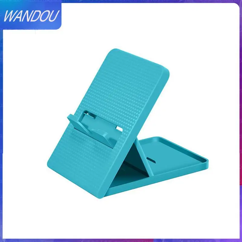 

Small And Portable Around The Game. Anti-fall Folding Design Storage Rack Blue Portable Accessories Charging Opening Bracket