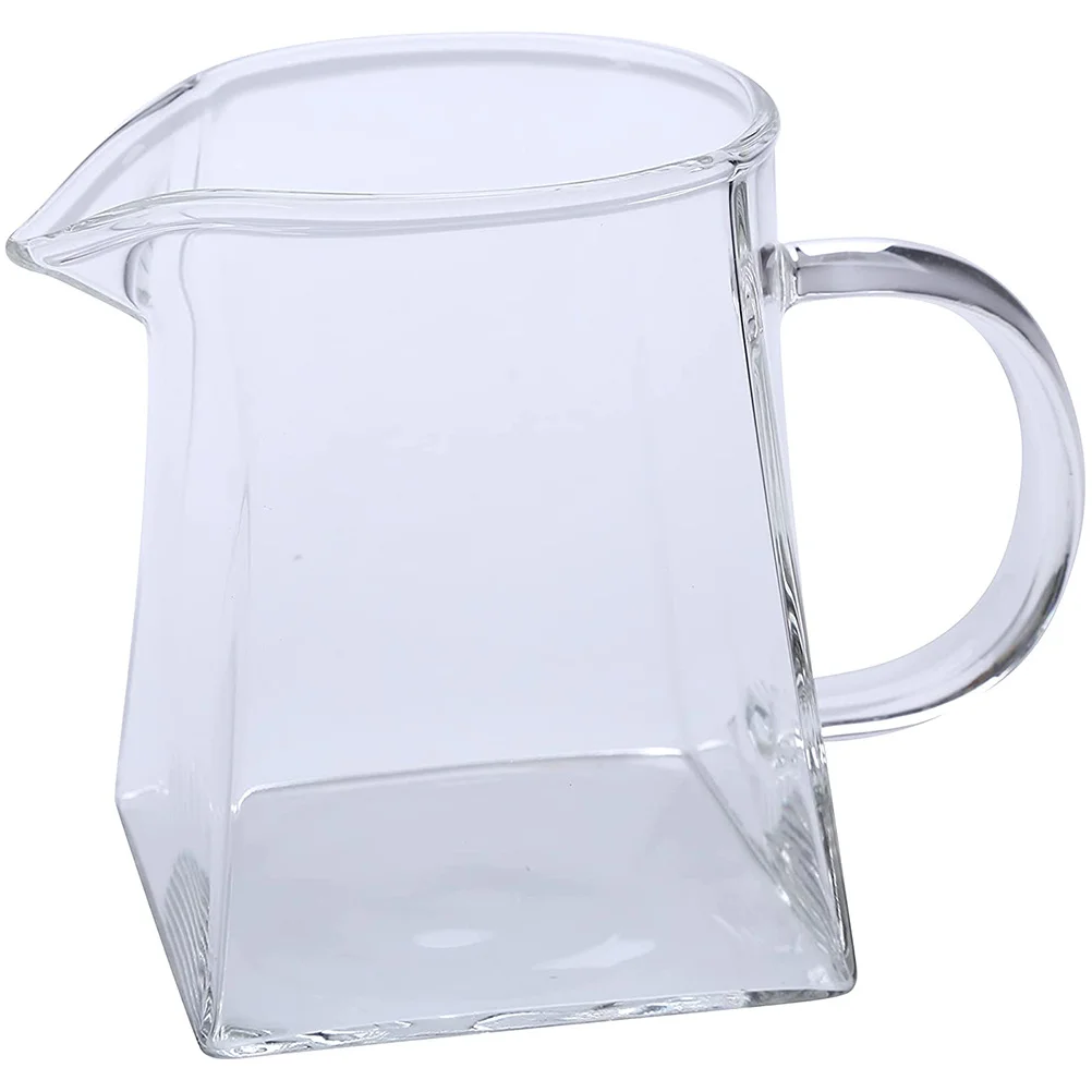 

Pitcher Glass Creamer Teaserving Gongfu Cup Pourer Gravy Jugs Espresso Coffee Mini Hai Cha Sauce Teaset Beer Tumbler Teacup