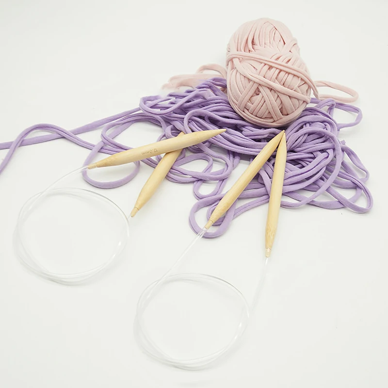 10 Мм/12 Мм Деревянные Круглые Спицы С Пластиковой Трубкой Толстые Крючки Для