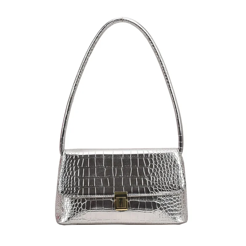 Small Stone Pattern Shoulder Side Bags for Women 2023 Spring Designer Fashion Trend Leather Solid Color Handbags and Purses