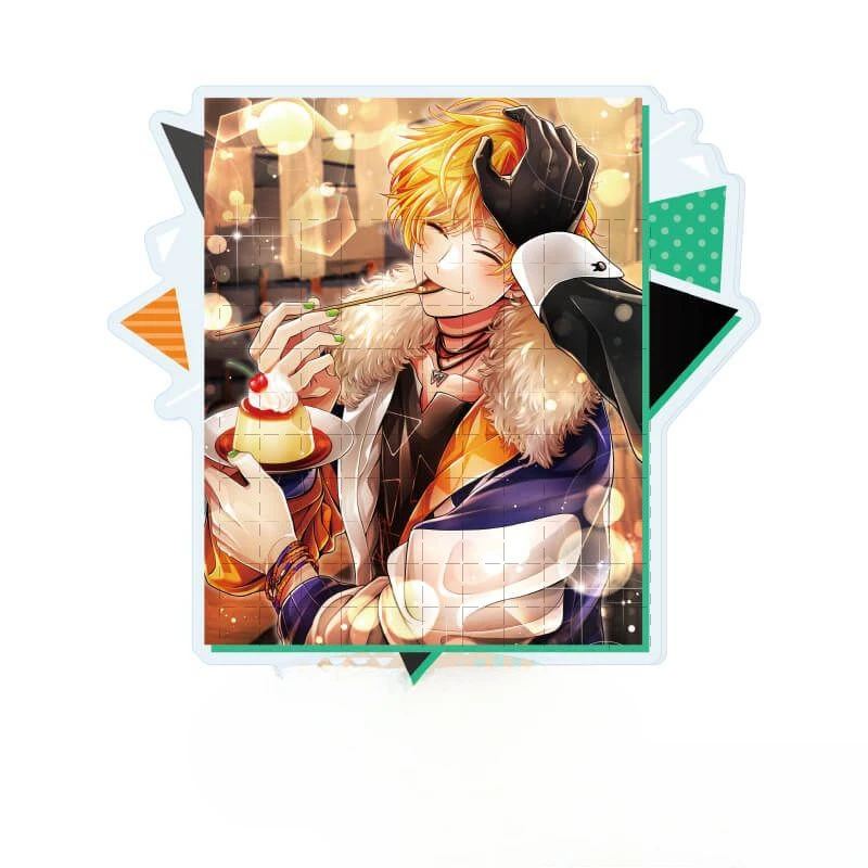 Фото Игра 2-топи мне! Акриловая кукла-подставка в стиле аниме Asmodues Beelzebub Lucifer Belphegor Левиафан Мамон Фигурка Модель Тарелка Игрушка для подарка №5
