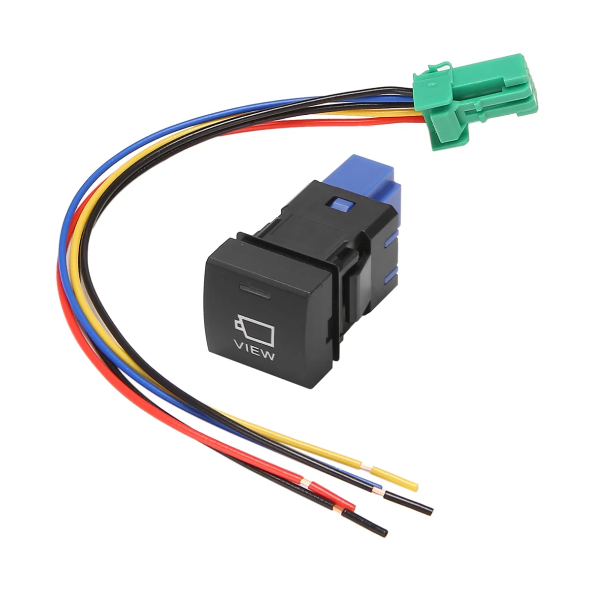 

4X Car Camera View Button Camera Control Switch with Wire for Toyota Camry Xv70 2018 Avalon Rav4 2020 Prado 150