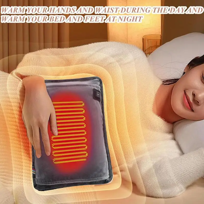 Грелки для рук перезаряжаемые плюшевые обогреватели кемпинга грелка с