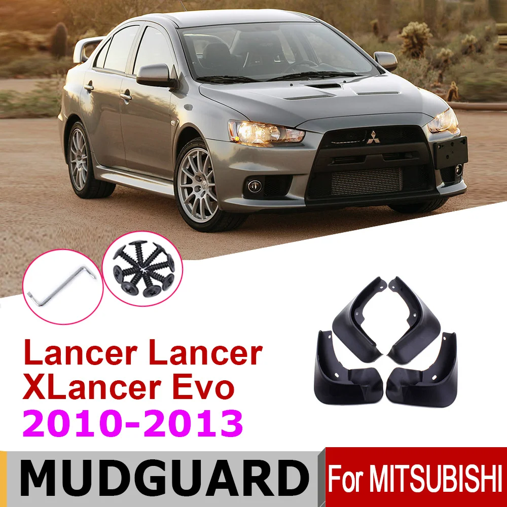 

Брызговики для Mitsubishi Lancer X Lancer Evo 2013-2010