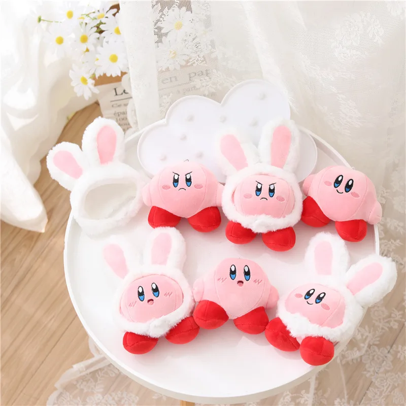 

Подвеска плюшевая для девочек New Star Kirby Ear, украшение для куклы и сумок, милый плюшевый детский подарок на день рождения