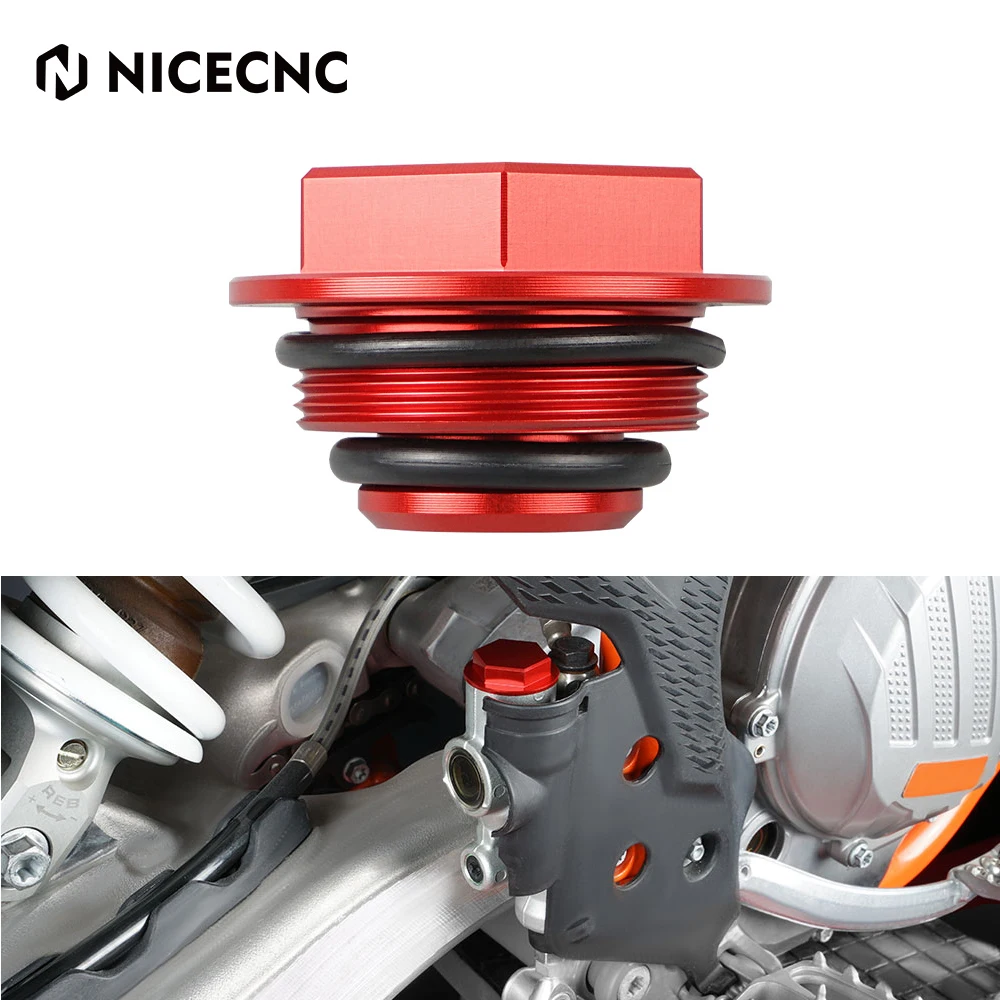 Задний тормозной резервуар NICECNC для мотоцикла крышка заглушка газа GASGAS EX MC 125 150 200