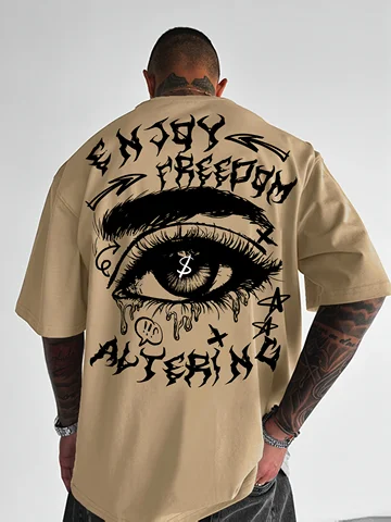 Мужская футболка ENJOY FREEDOM из полиэстера