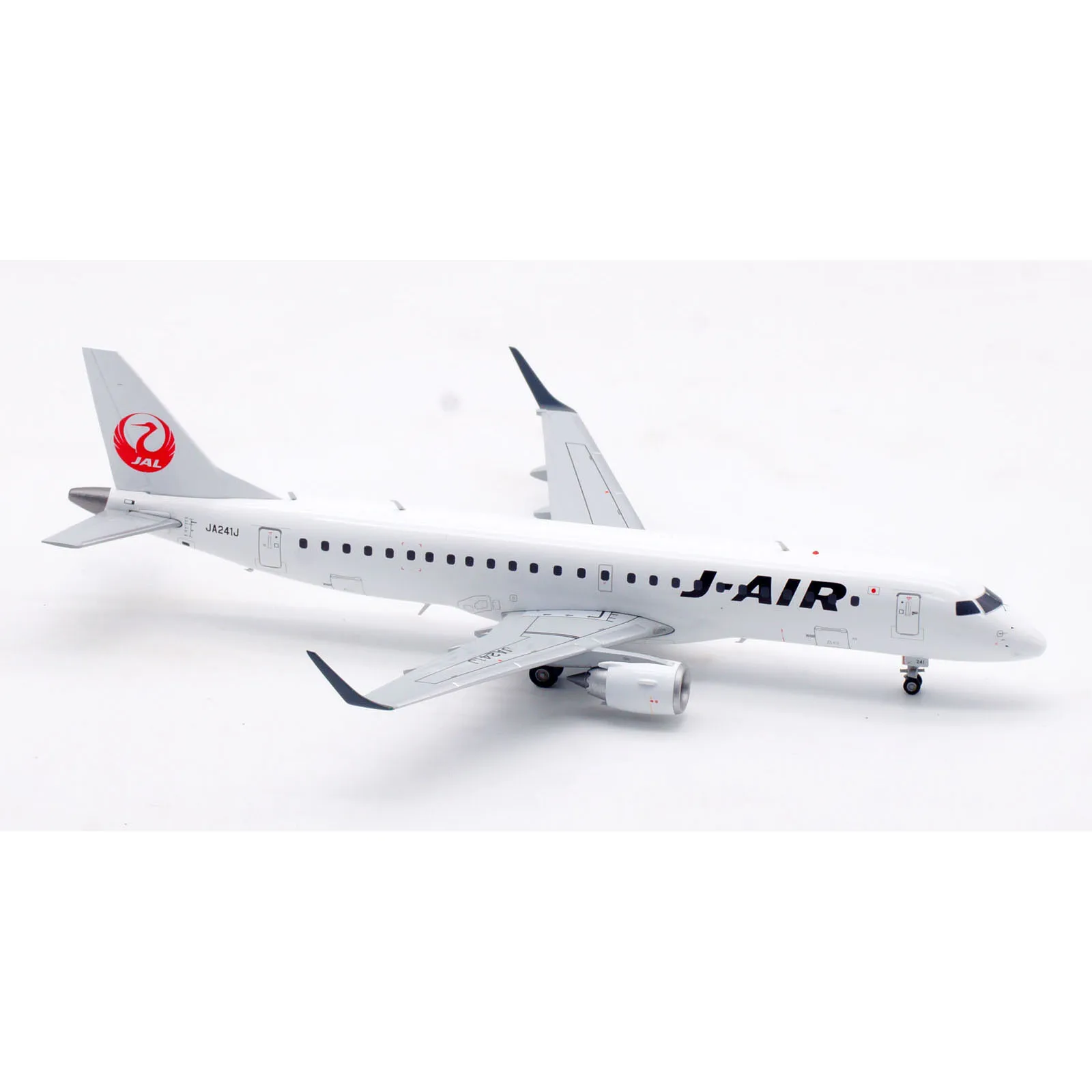 Фото XX2166 Коллекционный самолет из сплава в подарок JC Wings 1:200 J-Air JAL Embraer 190-100STD Литая под давлением модель самолета JA241J с подставкой №3