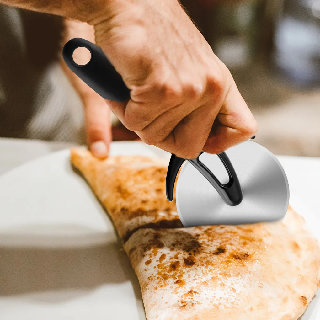 

Колесо для пиццы, слайсер с ручкой для торта, пирога, кондитерский роликовый измельчитель, портативный измельчитель теста, бытовые подарки ...