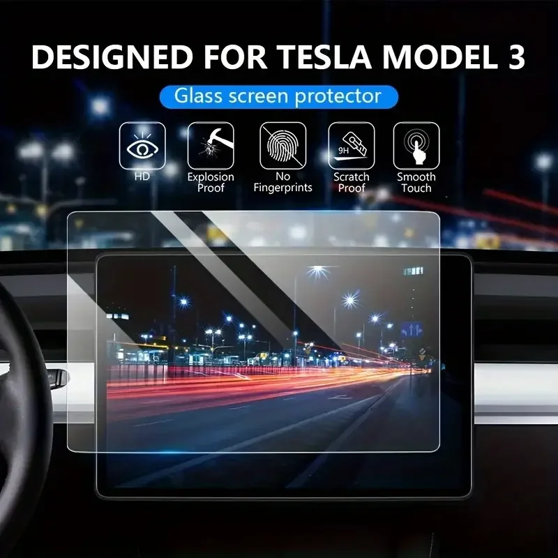 Защитная пленка для Tesla Model 3/Y 15-дюймовый центральный сенсорный экран
