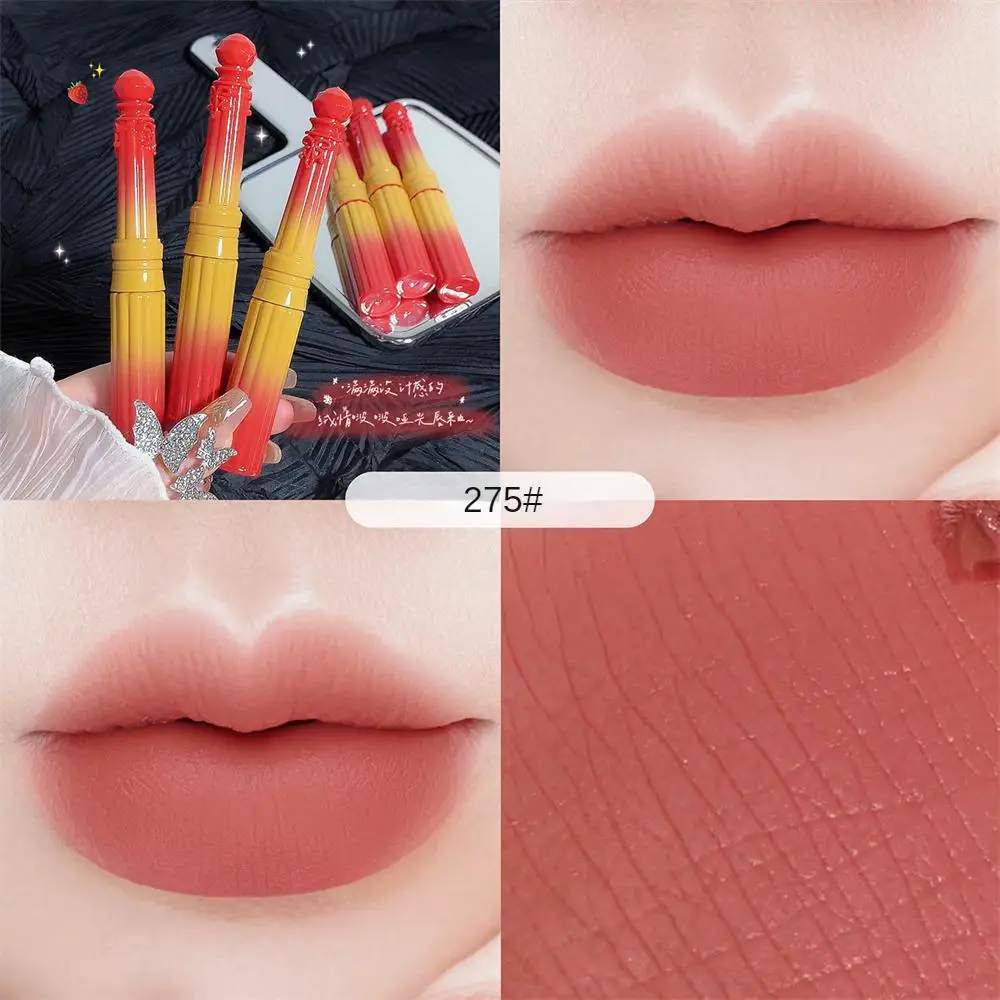 Стойкая губная помада уютный мягкий туман увлажняющий не выцветает бархатная