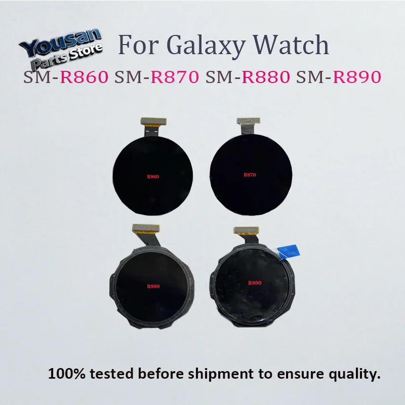 Фото Для Samsung Galaxy SM-R860 R865 SM-R870 R875 40/44 мм сенсорный ЖК-экран для Watch4 Classic R880 R875 SM-R890 42/46 мм ЖК-дисплей с дигитайзером №1