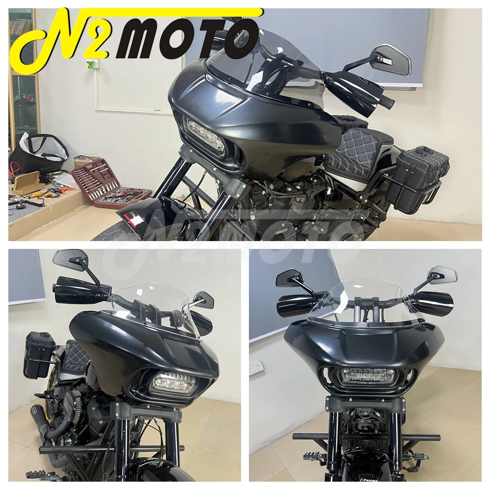 9-дюймовый комплект обтекателя ветрового стекла для мотоцикла обтекатель фар Harley