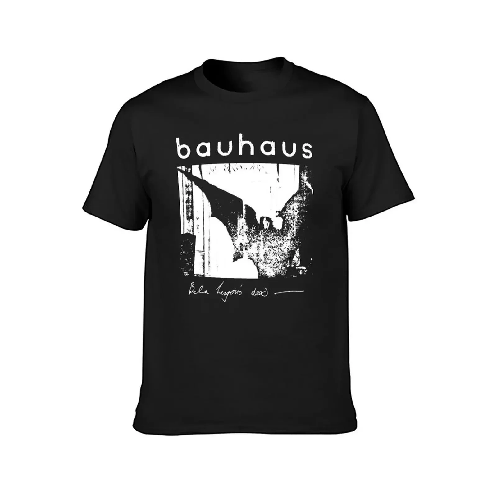 Bauhaus-крылья летучей мыши-Bela Lugosi &amp x27s Dead Essential футболка простая винтажная аниме