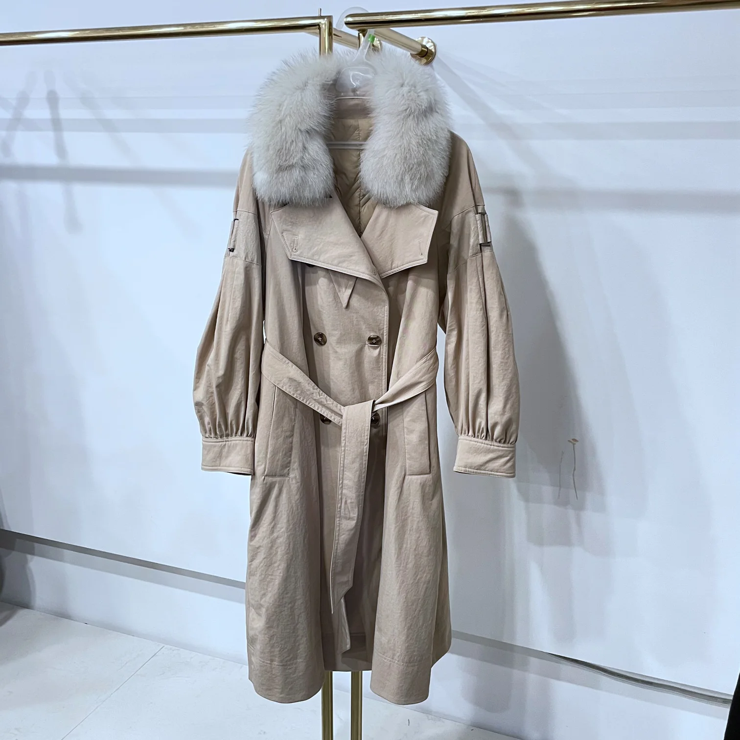 Counter Same Sle GUI 602 пуховик Parker из гусиного лисьего меха пальто верхняя одежда новинка