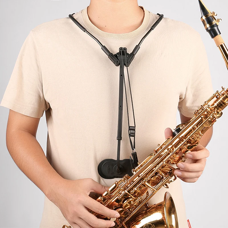 1PC Adult Child Adjustable Saxophone Shoulder Strap Neck Hanging Belt Wind Instrument Parts