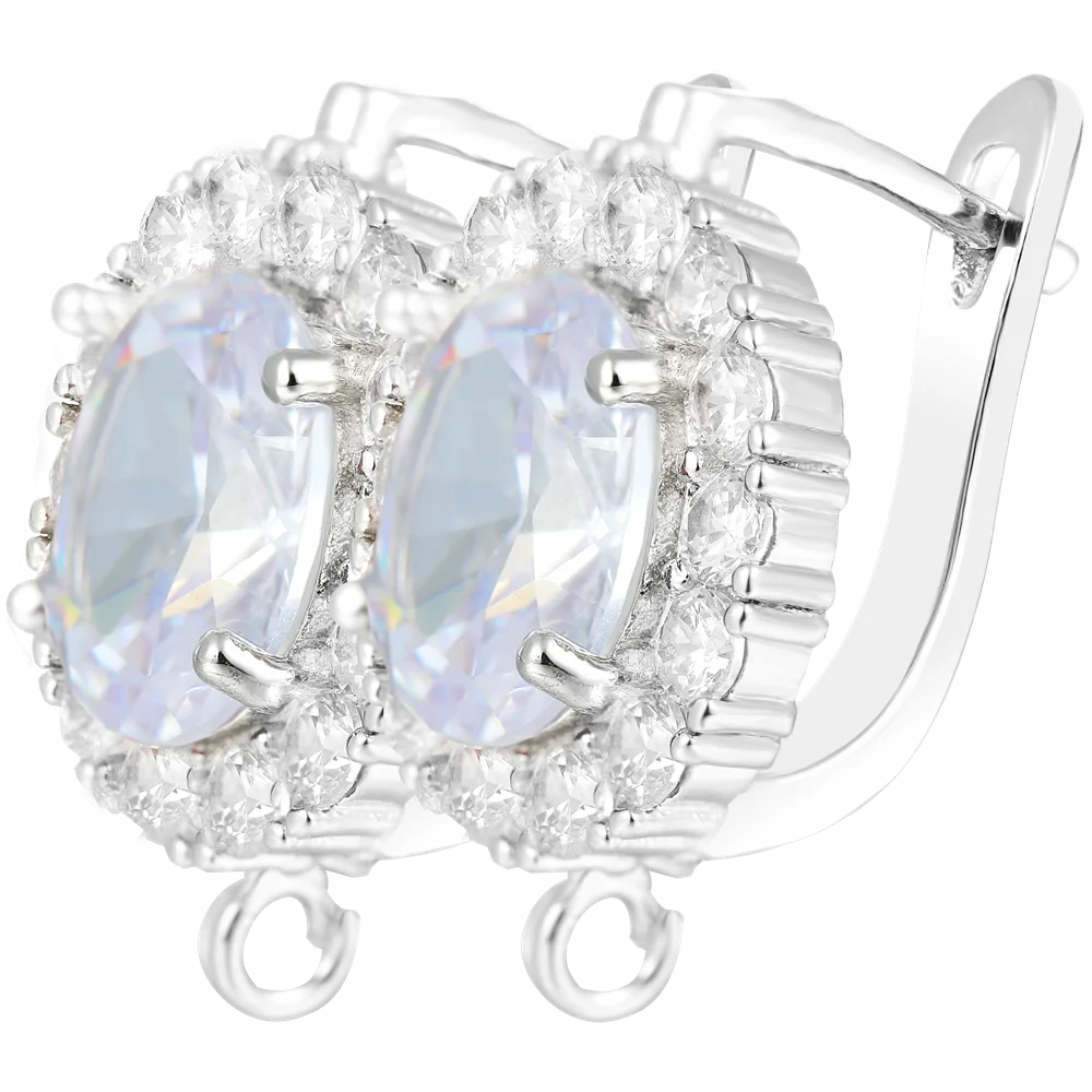 

Juya Handmade 18K Gold Plated Fastener Earwires Schvenzy Basic Earring Fixtures Hook Accessories For DIY Women Earrings Making